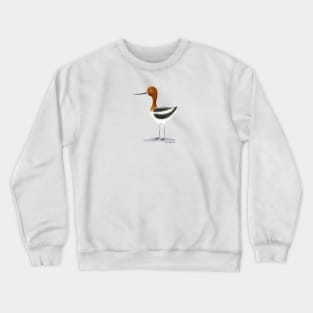 Avocet Bird Crewneck Sweatshirt